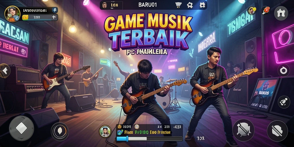 Tampilan gameplay BARU01 yang interaktif dan menarik