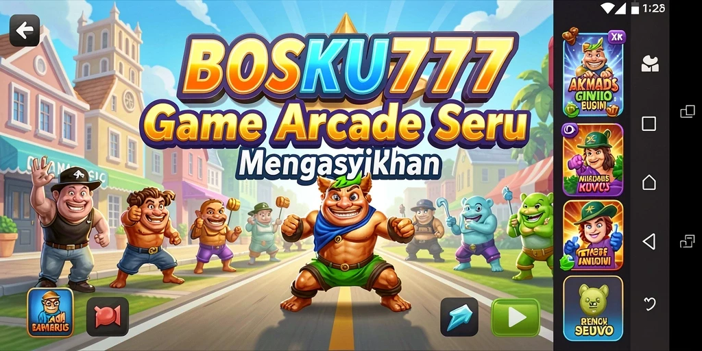 Tangkapan layar gameplay BOSKU777 yang menyenangkan dan penuh warna.