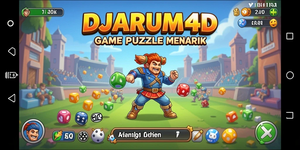 Screenshot gameplay DJARUM4D yang menampilkan serunya teka-teki yang harus dipecahkan.