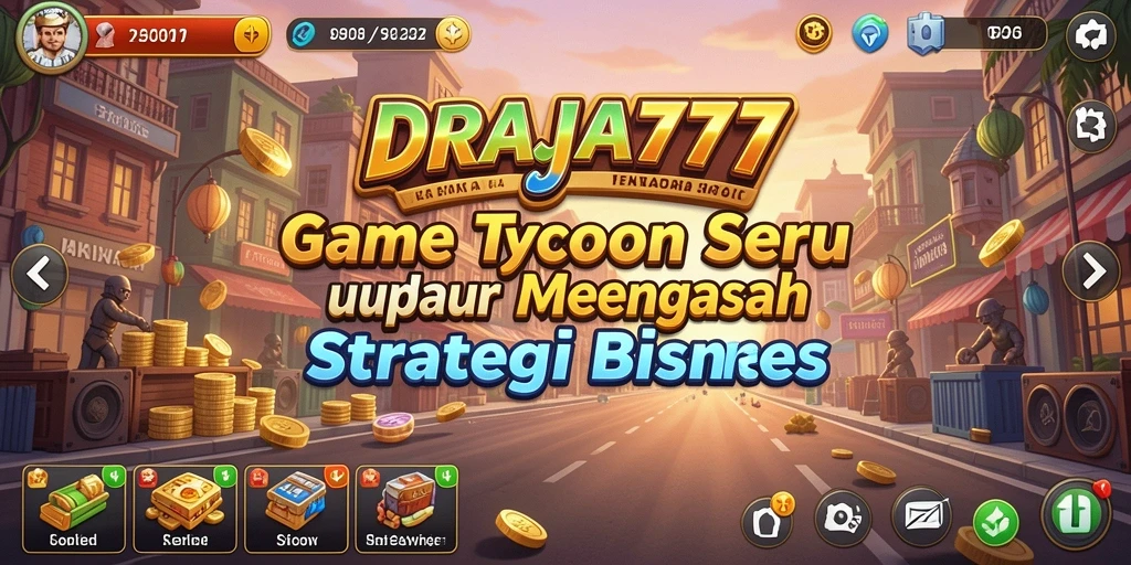 Tampilan gameplay DRAJA777 yang menarik dan interaktif.
