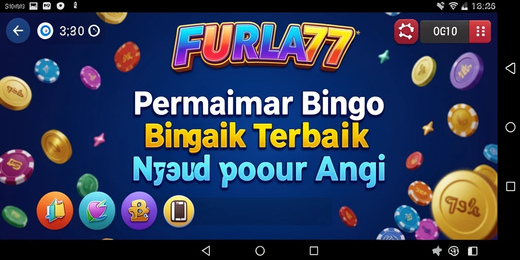 Tampilan gameplay seru dalam FURLA77 saat bermain Bingo.