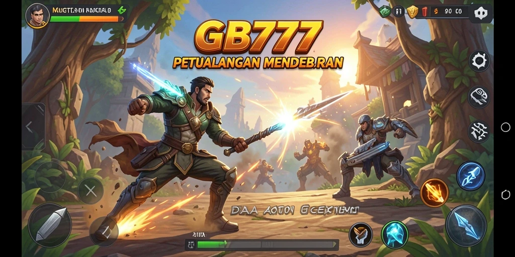 Gameplay mendebarkan GB777 dengan pertarungan yang intens.