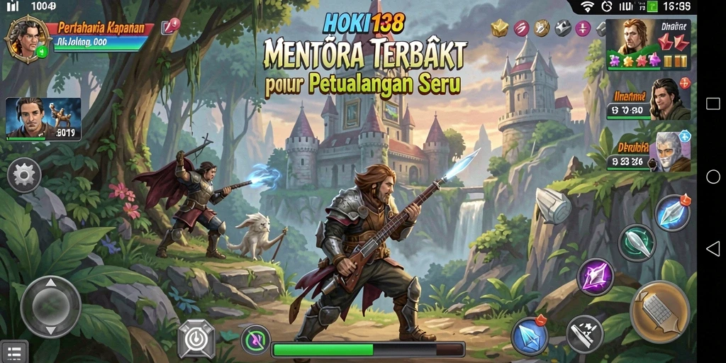Tangkapan layar gameplay HOKI138 menampilkan aksi menara yang mendebarkan.
