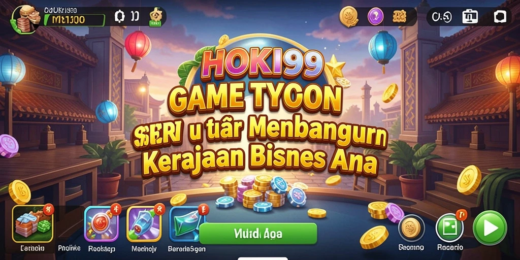 Screenshot HOKI99 menunjukkan gameplay Tycoon yang menarik dan interaktif.