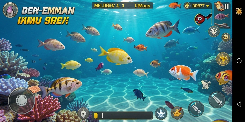 Tampilan menarik dari gameplay Tembak Ikan di IDR77.