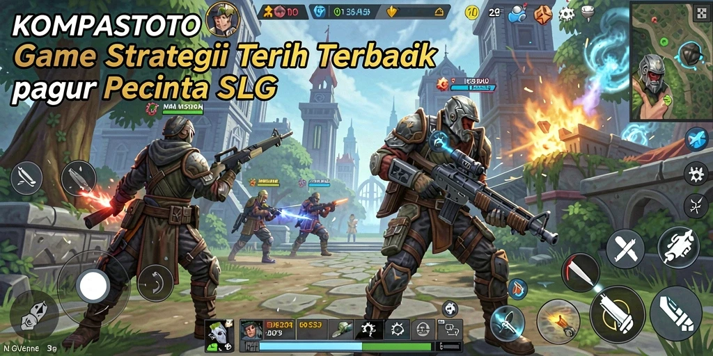 Tampilan gameplay KOMPASTOTO yang menegangkan dan penuh strategi.