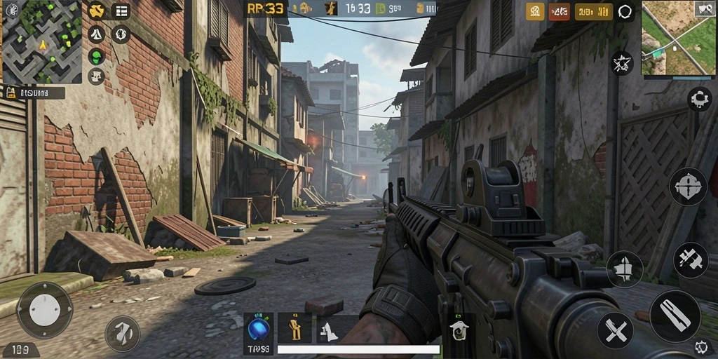 Tampilan gameplay RR33 yang seru dan mendebarkan.