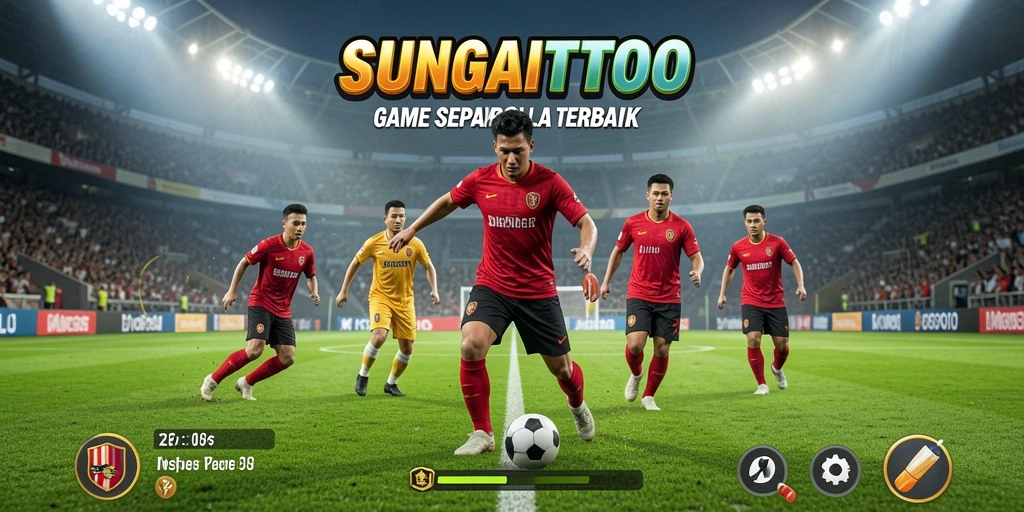 Gameplay seru di lapangan sepak bola SUNGAITOTO.