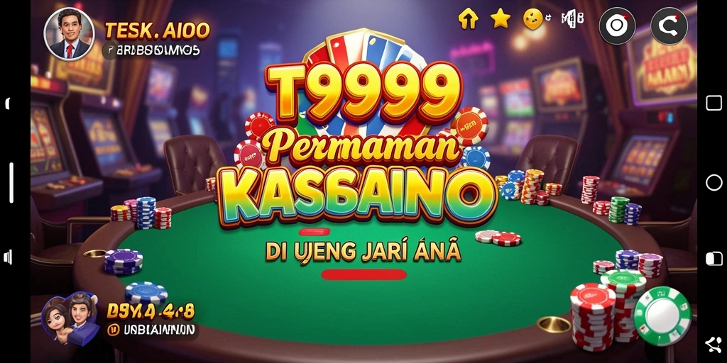 Gameplay Kasino yang mendebarkan dan penuh aksi dalam T9999.