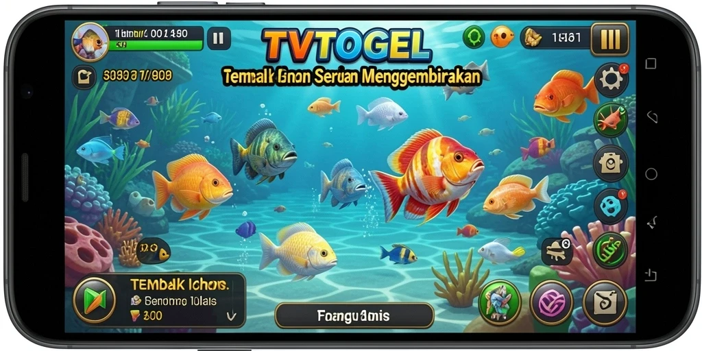 Gameplay seru Tembak Ikan di TVTOGEL.