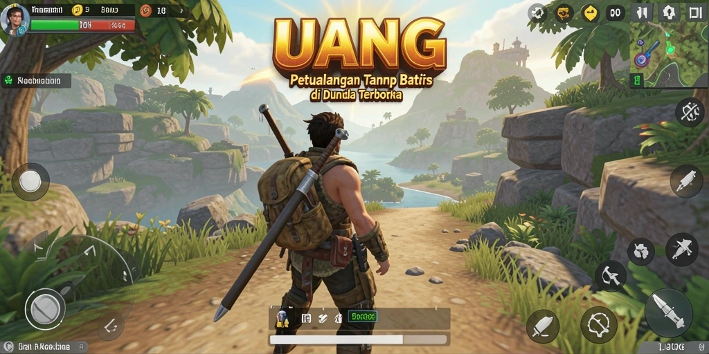Gameplay <strong>UANG</strong> yang menakjubkan di dunia terbuka yang luas.