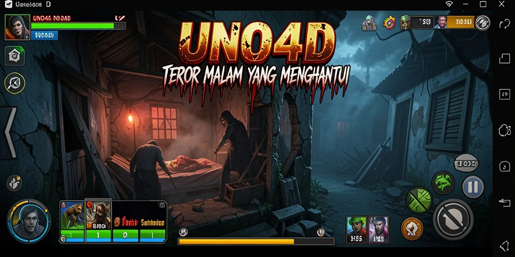 Gameplay menegangkan di dunia horor yang mencekam.
